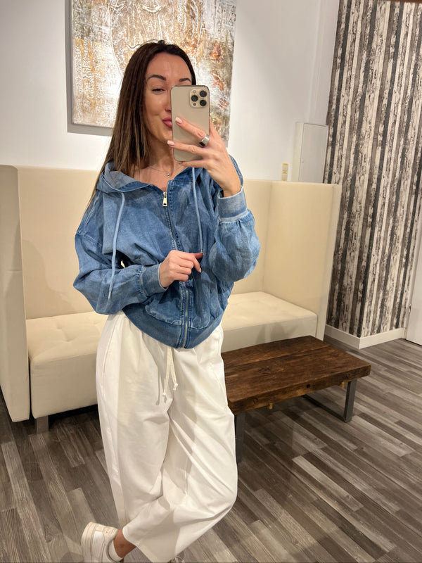 Jeans Jacke Vsafran