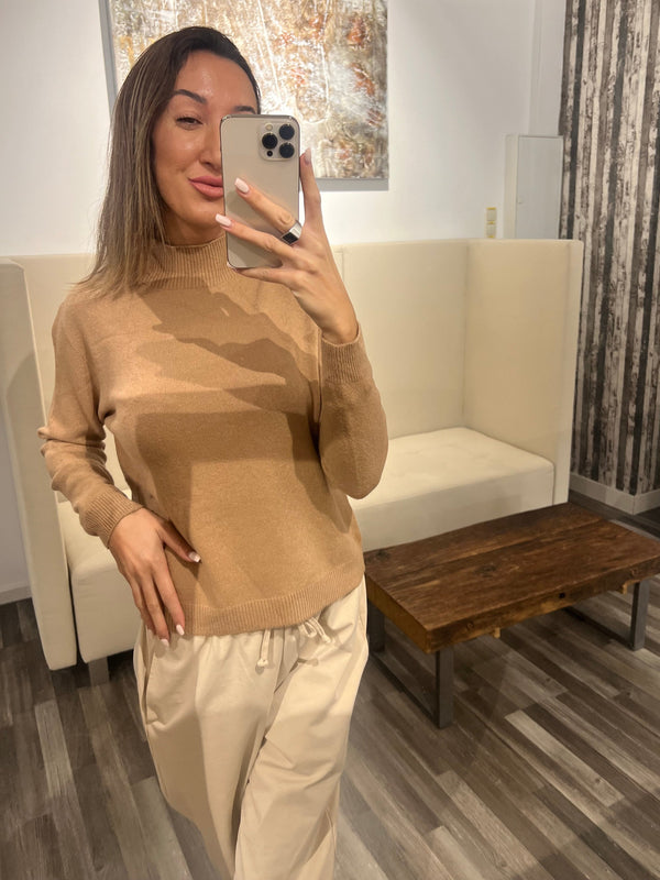 Rollkragen Pullover Vfiliz