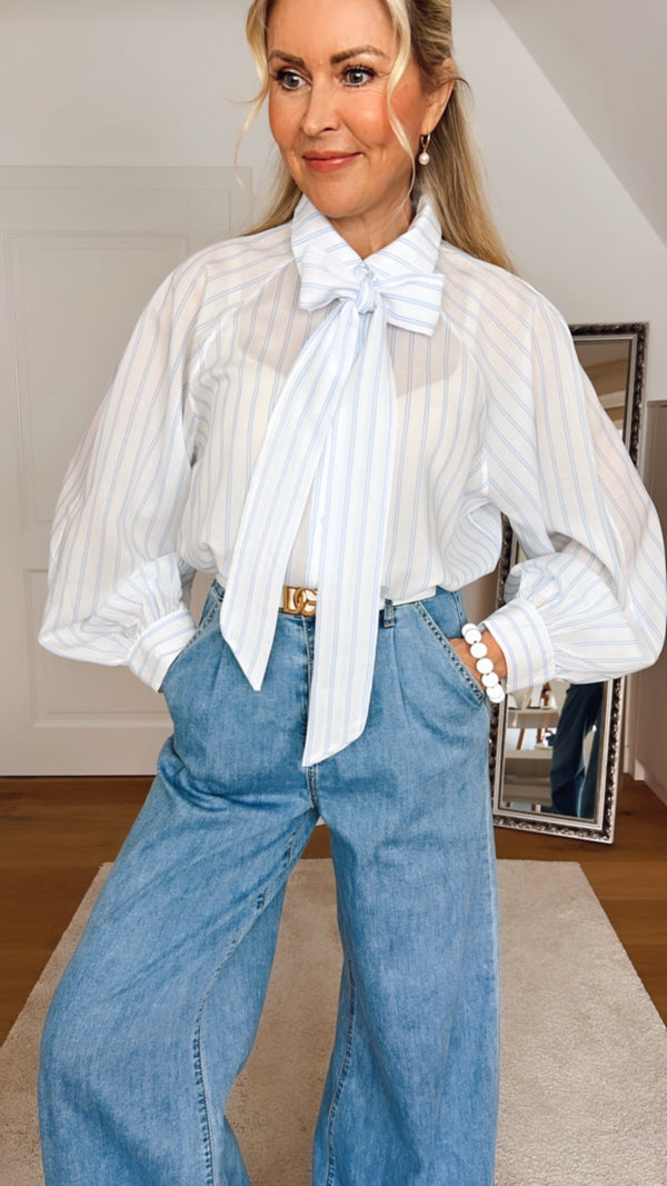 Bluse Vschleife